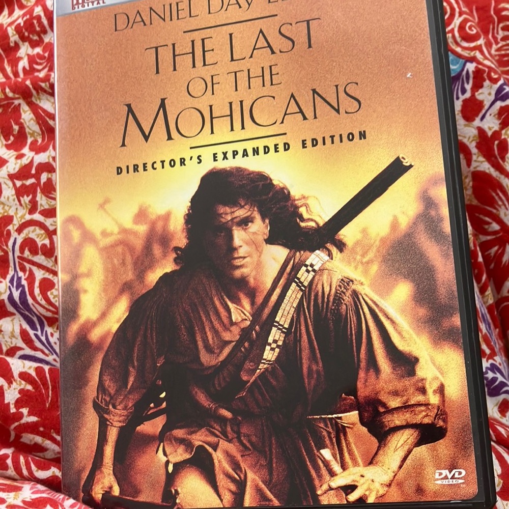 The last of the Mohicans dvd